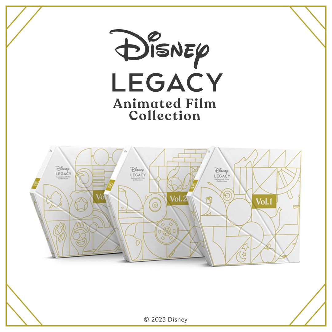 Can you find the hidden Disney icons? Let us know in the comments what you see! 👀 The Disney Legacy Animated Film Collection, featuring 100 animated movies on Blu-ray from Disney & Pixar, is now available for pre-order! Get yours before they sell out! bit.ly/BuyDisneyLegac…