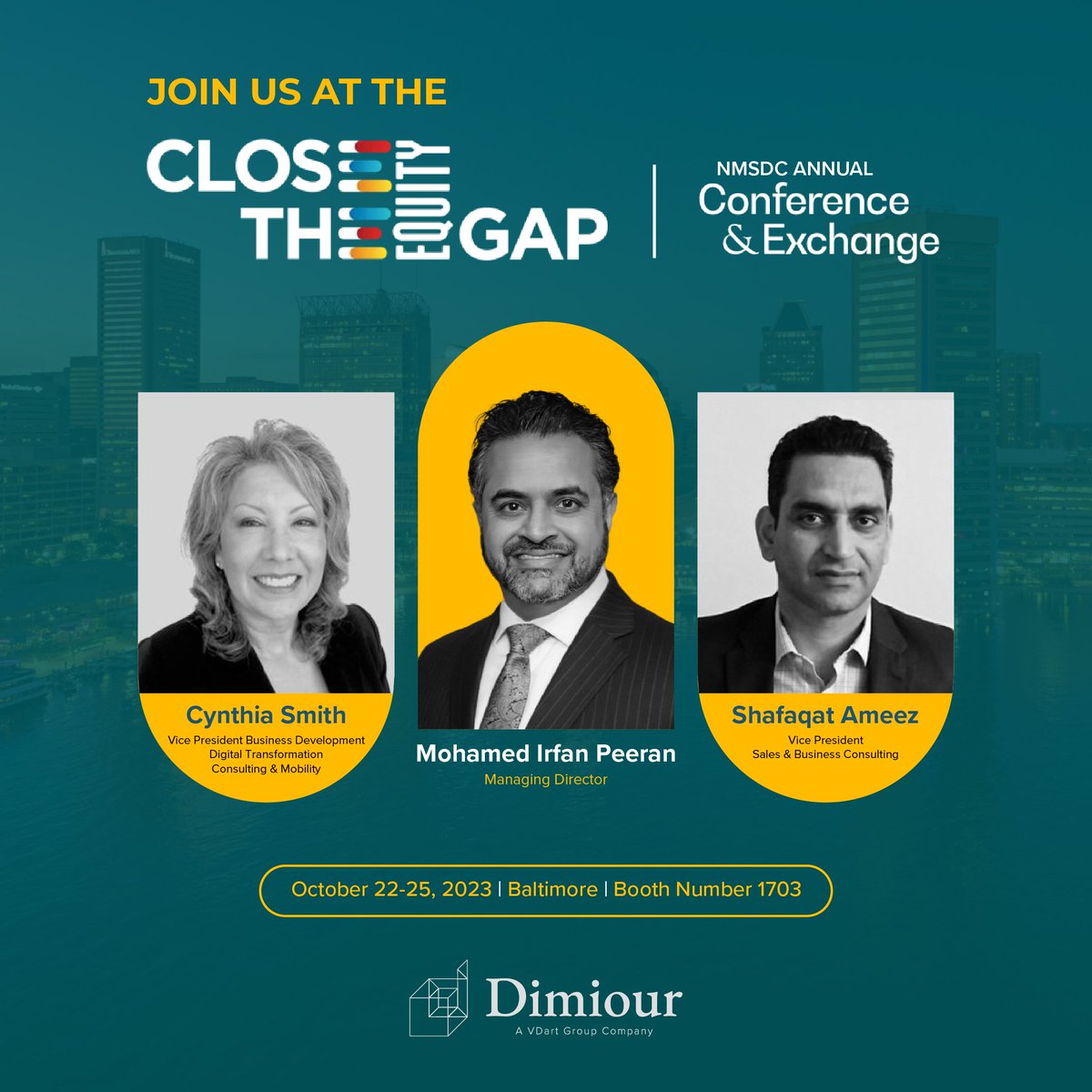 VDartDigital's tweet photo. We look forward to meeting you in person and exploring ways to address the persistent equity gap. Join us in Baltimore at Booth Number 1703. Together, we can make a difference!
#NMSDCConference #NationalMedWeek #WeAreNMSDC #ESG #HumanRights
https://t.co/i3lKv2lW2f https://t.co/7XN1h3rEYN