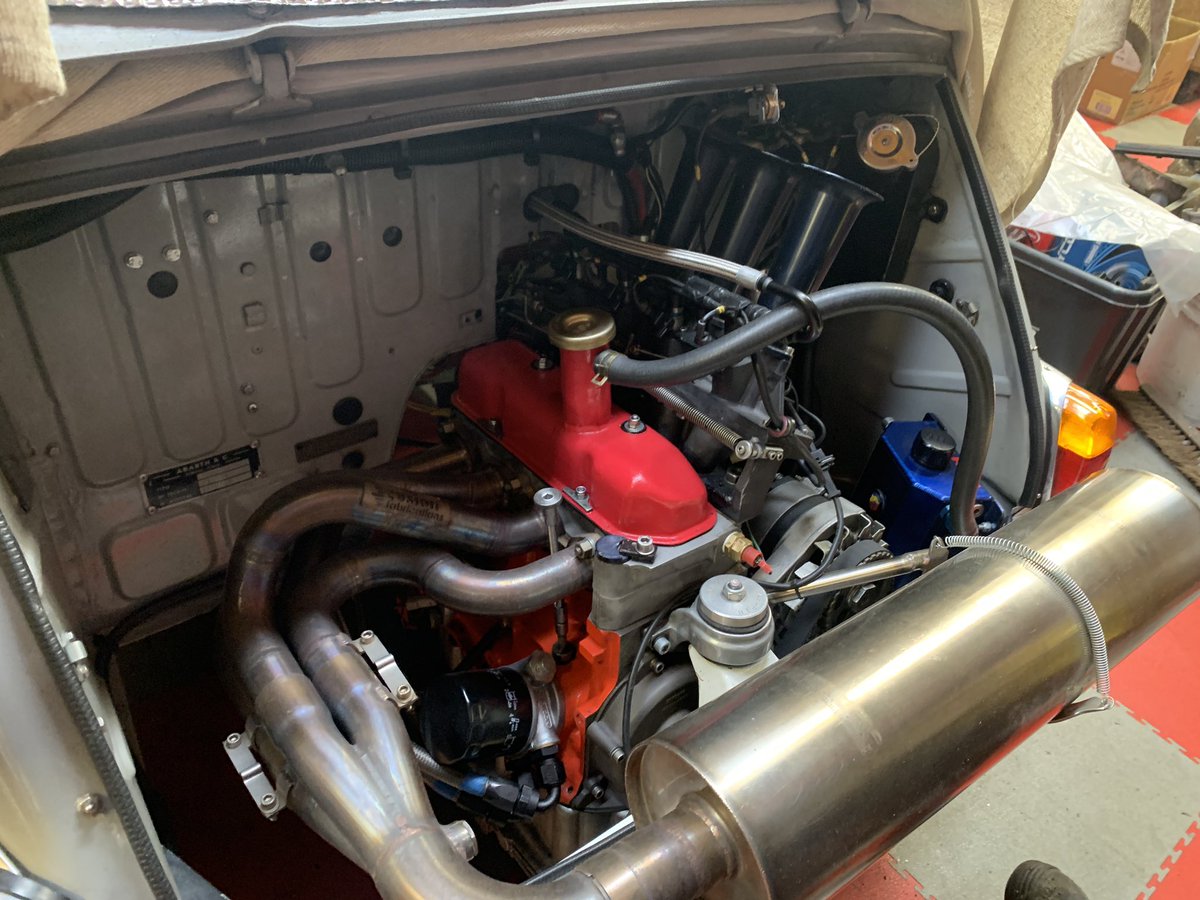 #ThrowbackThursday was going to post this tomorrow #FiatFriday Middle Barton Garage Oxfordshire classic Abarth, Alfa Romeo, Fiat and Lancia old skool mechanics 👍middlebartongarage.com