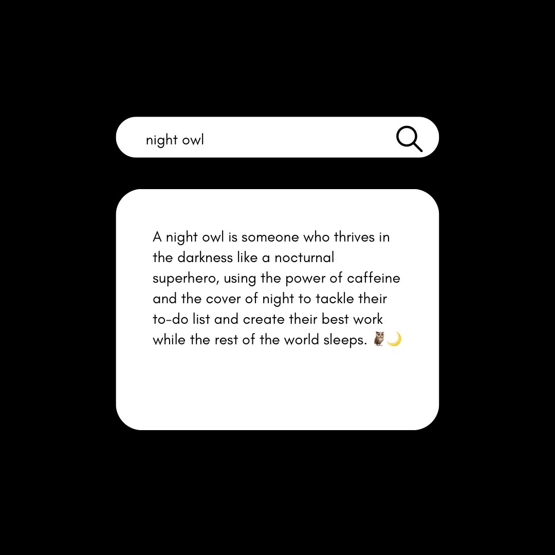 Data_Annotation's tweet image. Shout out to our night owls! 🦉 
One of the best things about #DataAnnotation is being able to work whenever you want - late nights included. #WritersCommunity
