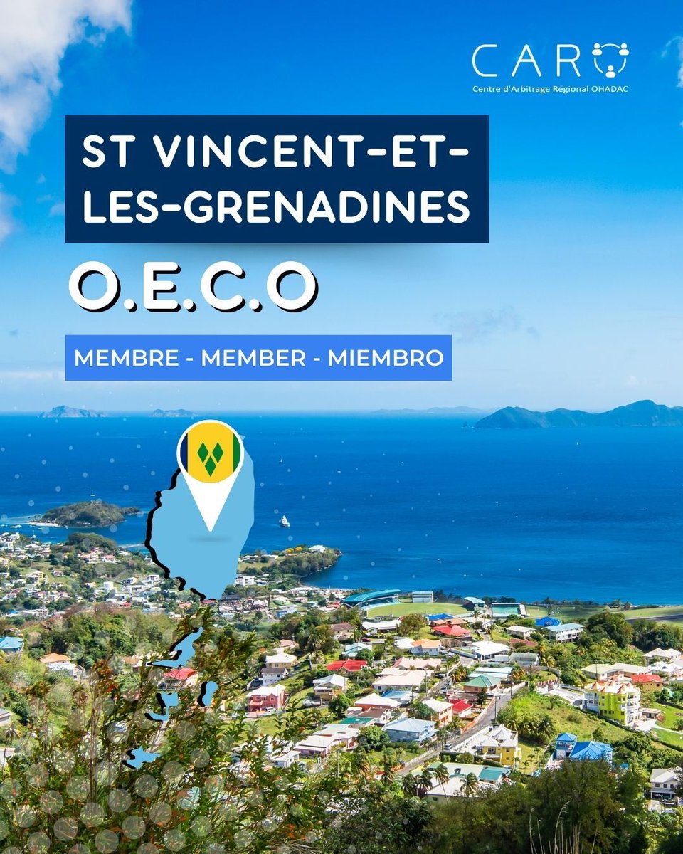 1/4 [Épisode 8] #OECO 🇻🇨

Découvrez Saint-Vincent-et-les-Grenadines ! 🏝️

#CentreCaro #Caraïbes #Caraibes #Caribbean #Caribe #OHADAC #MARD #ADR CaribbeanADR #Territoire #SaintVincentEtLesGrenadines #SaintVincentAndTheGrenadines