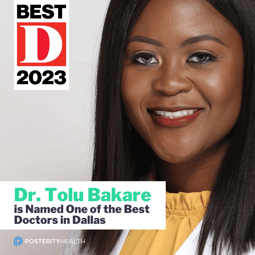 _Posterity_'s tweet photo. Dr. Tolulope Bakare has made D Magazine's Best Doctors issue! With her passion for #reproductiveurology and dedication to her patients, this honor is well-deserved. 

Read her profile in the October edition and learn more about Dr. Bakare's work. 

https://t.co/ihJTBXFUin https://t.co/XmSxXwzAkm
