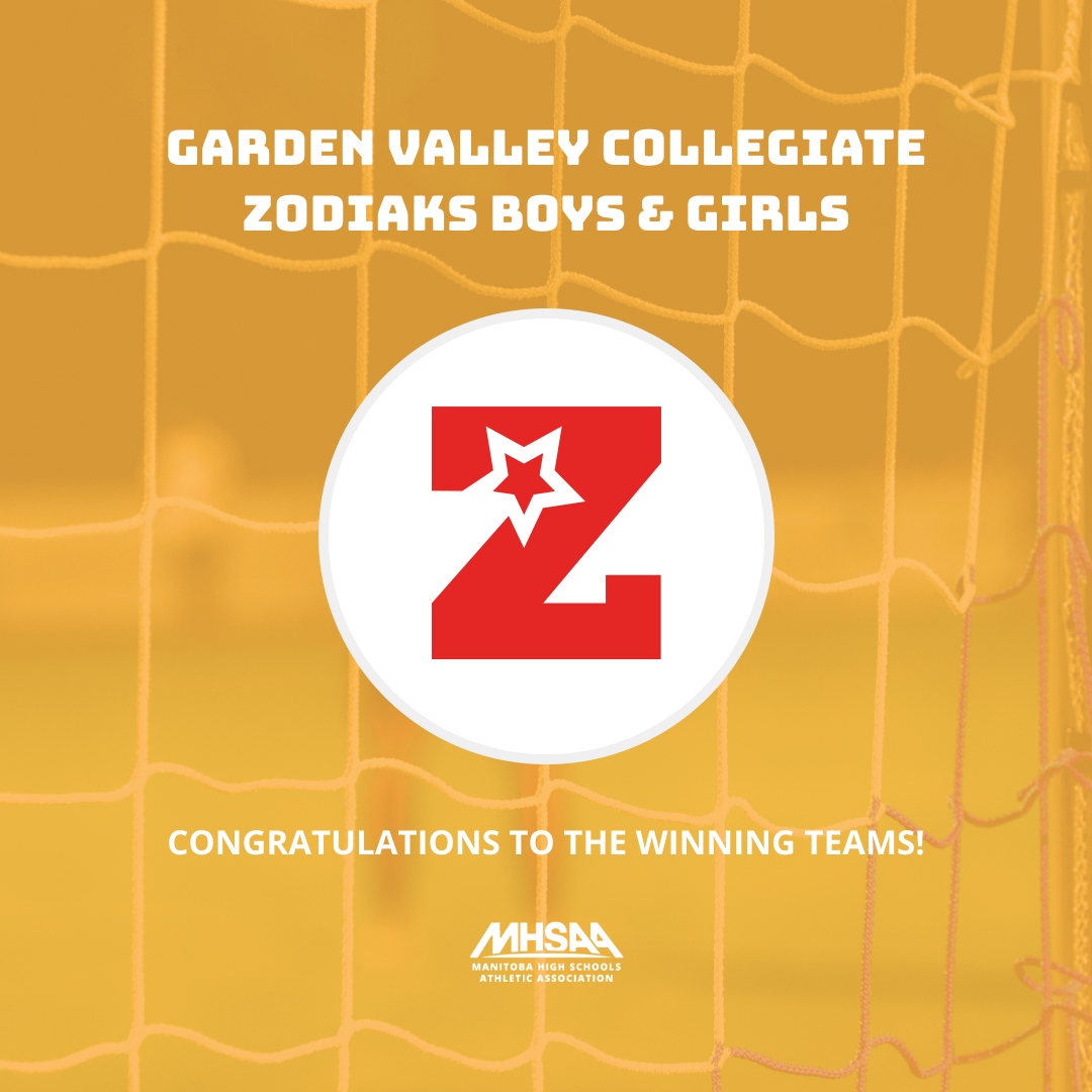 MHSAA_'s tweet photo. Congratulations to the Garden Valley Collegiate Zodiaks who came out on top on both the girls and boys sides of our Provincial Soccer Championships. Congratulations teams! https://t.co/ftCv4zqyfR