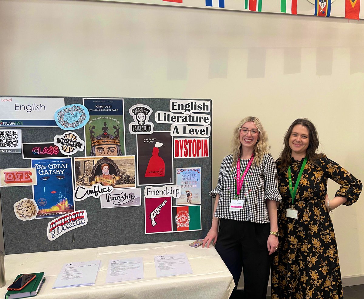 We’re so excited to showcase our <a href="/NUSASixthForm/">NUSA Sixth Form</a> this evening! The amount of Sixth Formers who wanted to volunteer to represent their subjects is an absolutely gorgeous thing! Our staff are loving life! #TheNUSAWay 

#AmazingNUSA #Grit #Integrity #Purpose 😍🥰