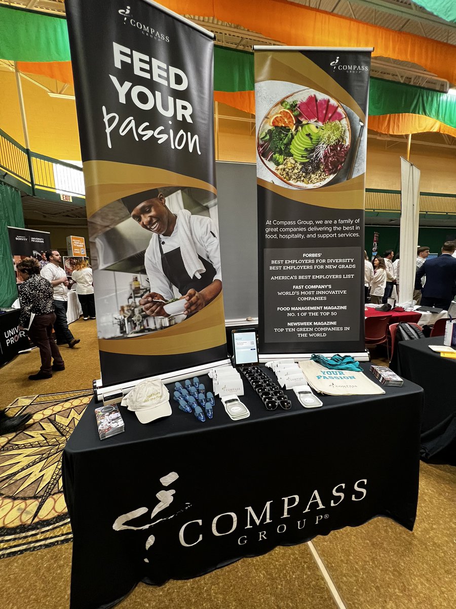 In spirit of Halloween approaching, we had a 👻 SPOOKY 👻 good time at The Culinary Institute of America’s Fall Career Fair! 🎃 Check out our booth!