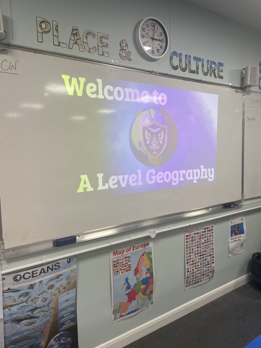 Looking forward to meeting some future A Level Geographers this evening 🌍