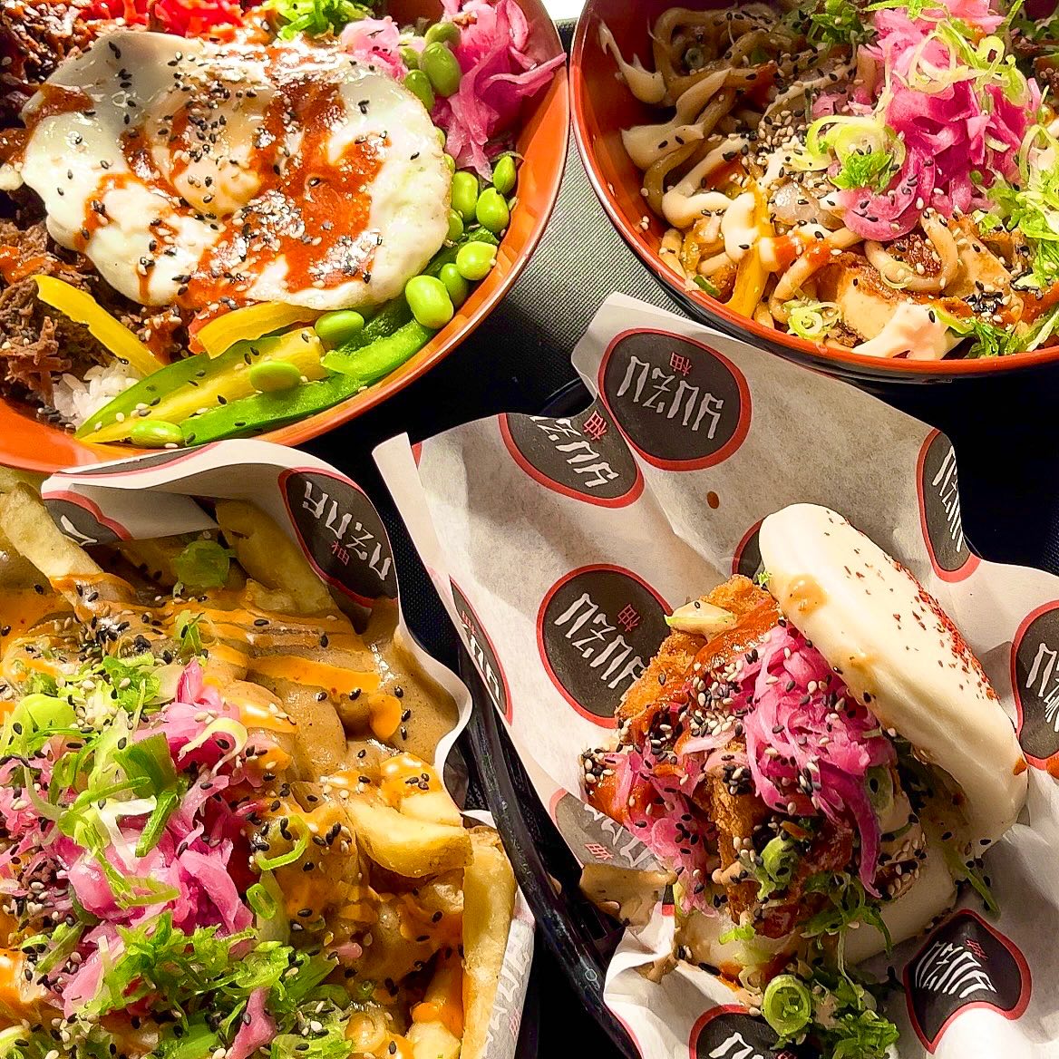 BYnewbriggate's tweet photo. Hungry? Why not treat yo’self and head on over to Brew York New Briggate for some YUZU Street Food 😋 What’s your go-to dish?

#leeds #leedsfood #leedsfoodie #leedsfoodanddrink #leedscity #leedscitycentre #independentleeds #leedslocal https://t.co/K8ftKL4GD7