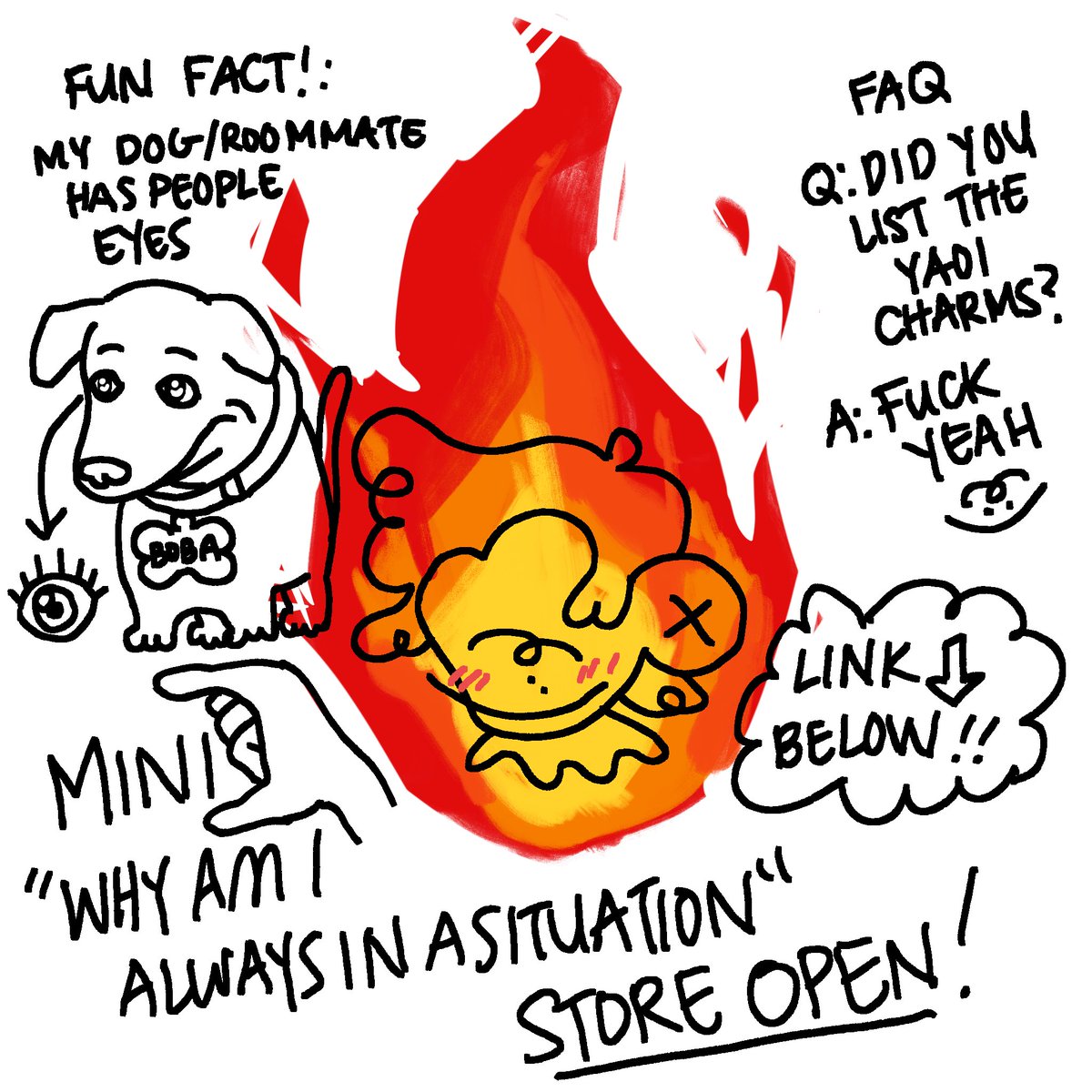 the 🛒 is finally open!! 🔗 in 🧵👇