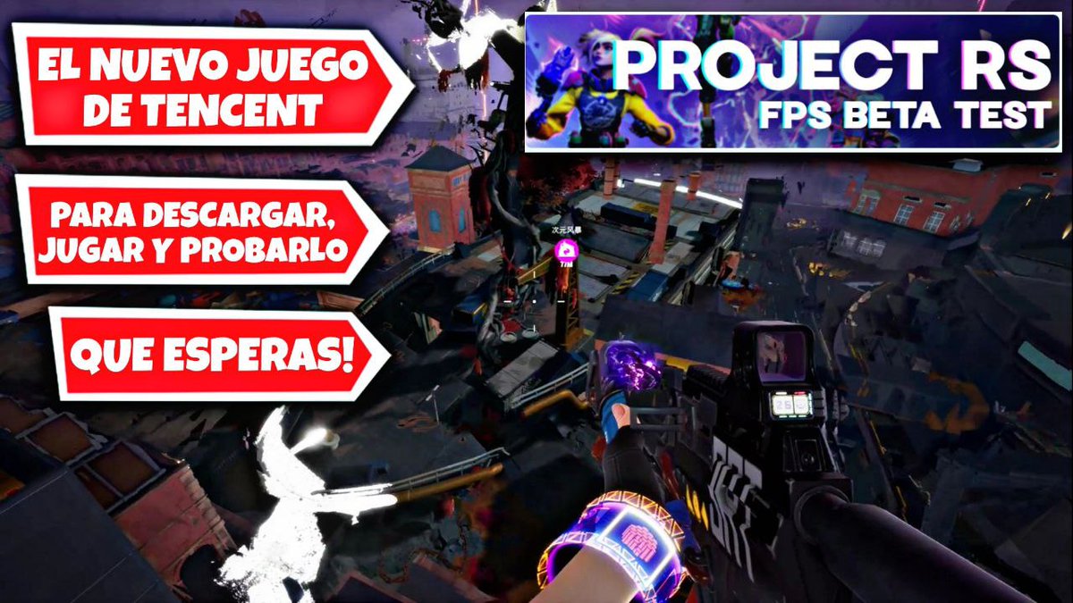 Destro32YT's tweet photo. NUEVO VIDEO! ULTIMA HORA! EL NUEVO JUEGO DE TENCENT PROJECT RS QUE PUEDES PROBARLO Y JUGARLO EN EXCLUSIVA
https://t.co/Q59psZiQiz
#ProjectRS https://t.co/hBwvQGKqsj