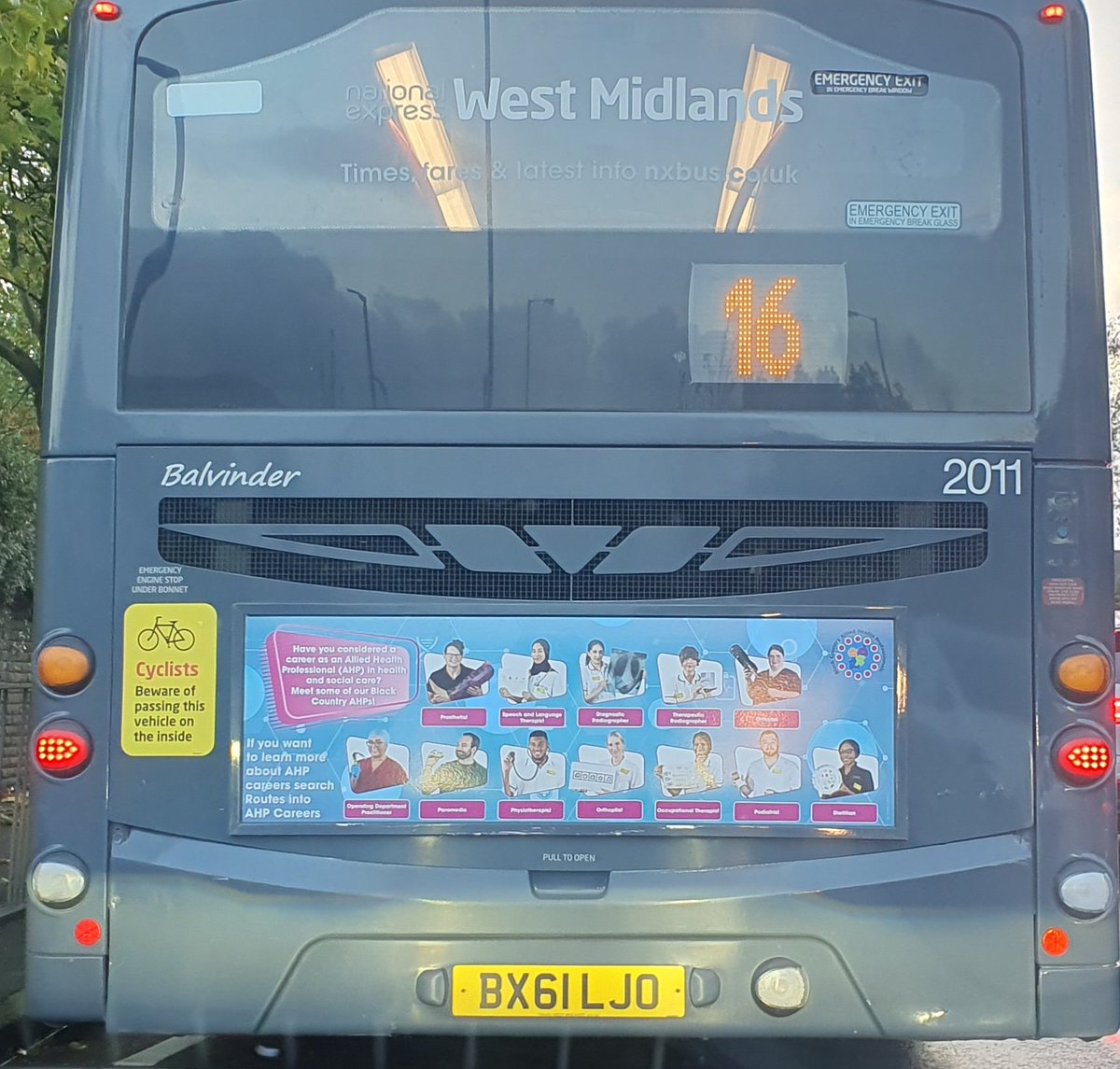 Charlotte Colesby (@sltmanager) on Twitter photo I saw an AHP bus in Penn today!! Great promotion of our fab careers π
<a href="/BC_AHPs/">Black Country AHP Council</a> <a href="/RosLeslieRWT/">Ros Leslie, PhD</a> <a href="/RWT_AHPs/">RWT AHPs</a> #AHPbus <a href="/SuzanneRastrick/">Suzanne Rastrick</a> <a href="/WeAHPs/">WeAHPs π</a> #myAHPday I saw an AHP bus in Penn today!! Great promotion of our fab careers π
<a href="/BC_AHPs/">Black Country AHP Council</a> <a href="/RosLeslieRWT/">Ros Leslie, PhD</a> <a href="/RWT_AHPs/">RWT AHPs</a> #AHPbus <a href="/SuzanneRastrick/">Suzanne Rastrick</a> <a href="/WeAHPs/">WeAHPs π</a> #myAHPday