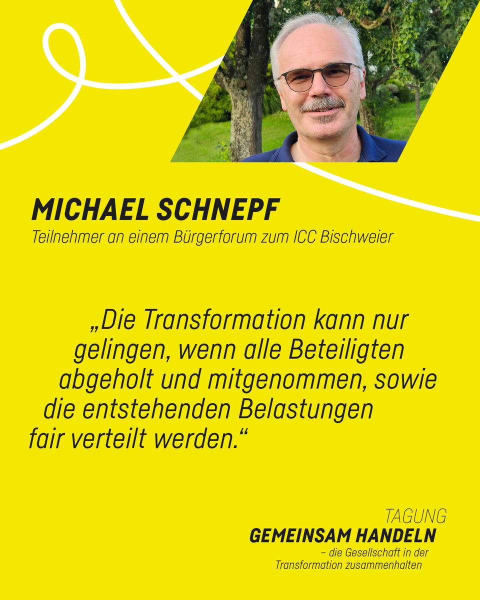 RegierungBW's tweet photo. 📢 Morgen ist es endlich soweit! In #Mannheim startet die Tagung #GemeinsamHandelnBW🤝 Wir freuen uns auf zwei spannende Tage und den Austausch mit Expert*innen &amp; Bürger*innen zum Thema: Wie gelingt die Transformation so, dass die Gesellschaft trotzdem zusammenbleibt?🤔💬 1/2 https://t.co/A4HCLSiO1C