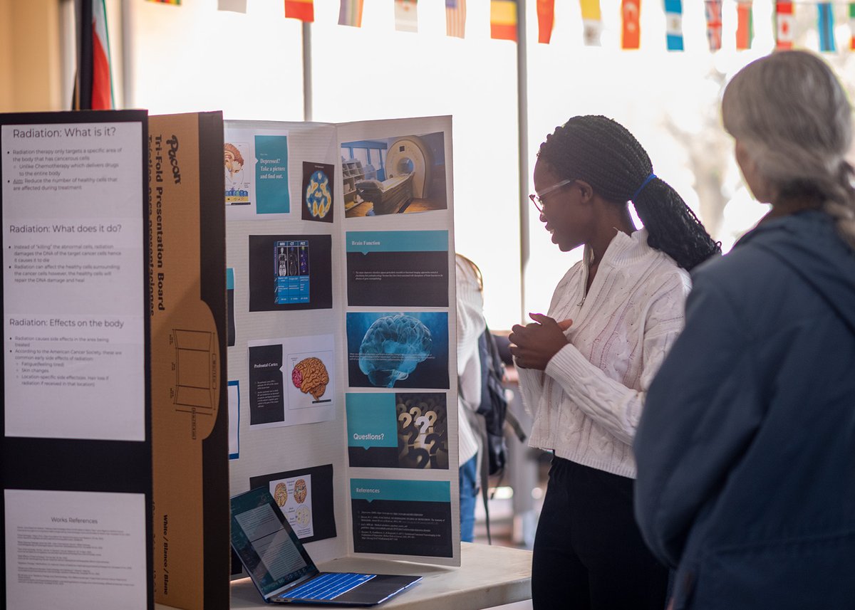 ThisIsWAU's tweet image. Our students presenting the importance of chemistry in medicine during this National Chemistry Week 🧪
#NationalChemistryWeek #WAU #ChemistryStudents