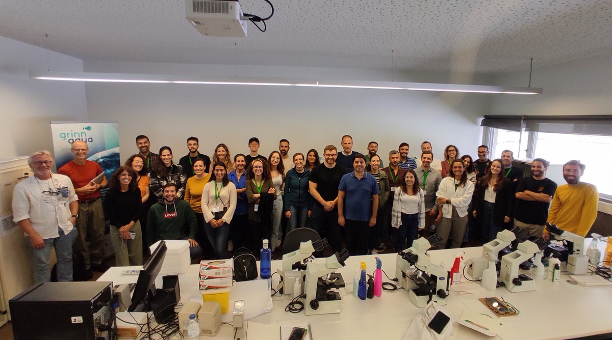 grinnaqua_eu's tweet photo. 🐟💉Our 2-day Fish Vaccination Workshop came to a close today, and what an amazing experience it has been! 🌟 A sincere thank you to all the experts and attendees who made it an informative and engaging event.

#FishHealth #Aquaculture #FishVaccination https://t.co/jvrlJbvfw5