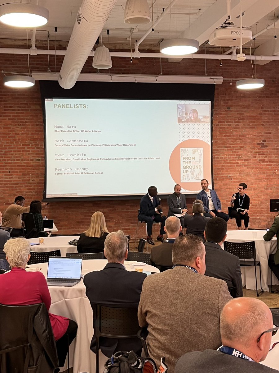 Kicking off with Panel 1! The Urban Resilience Forum has officially started! Hosted by <a href="/aiaphiladelphia/">AIA Philadelphia</a> and <a href="/ULIPhiladelphia/">ULI Philadelphia</a>