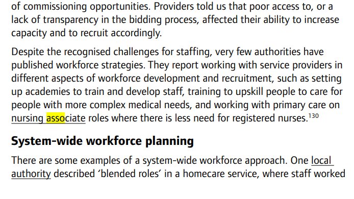 Why is the new <a href="/CQCProf/">CQCProf</a> <a href="/CareQualityComm/">Care Quality Commission</a> report stating that there is less need for registered nurses in primary care and suggesting they can be replaced with nursing associates? 
cqc-newsroom.prgloo.com/resources/9762…