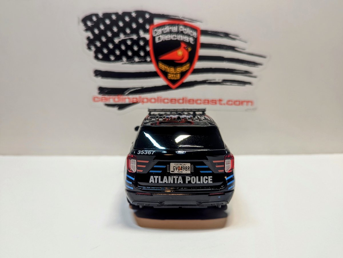 cardinaldiecast's tweet photo. Check out this 1/24 Atlanta GA Police 2022 Utility with their new graphics package. https://t.co/Hnts1ezN4m