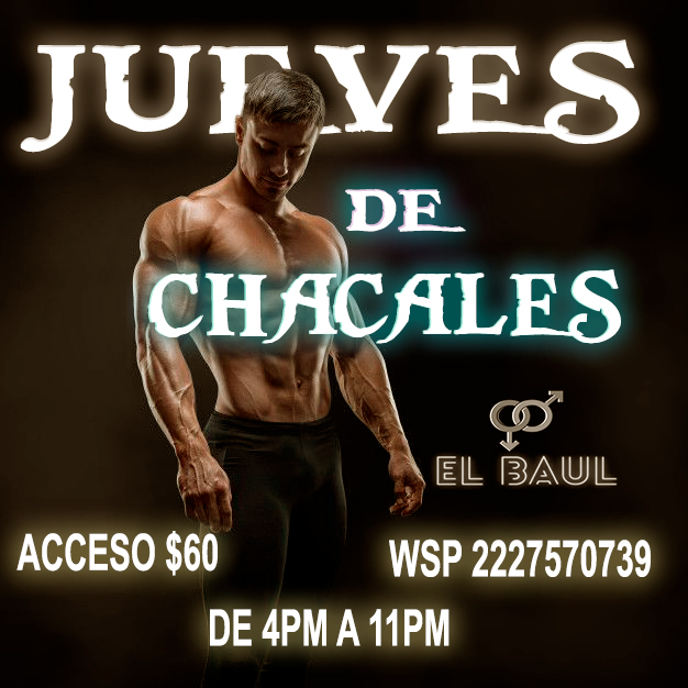 BaulNorte's tweet photo. ¡¿Te consideras chacal?!
JUEVES DE CHACALES
Nos vemos desde las 4pm
acceso $60
wsp  2227570739 https://t.co/jKOszWhaOK