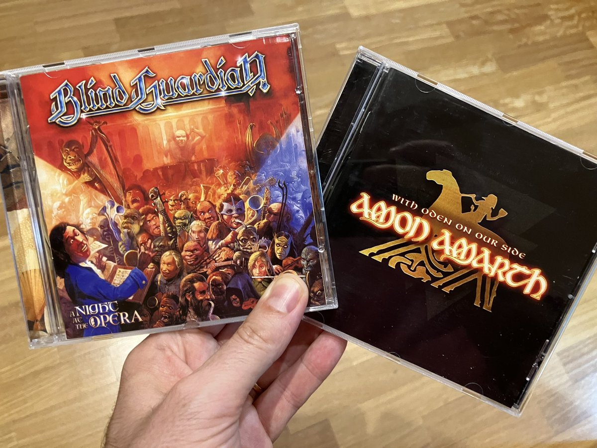 ¿Cuál prefieres? 

#BlindGuardian #AmonAmarth