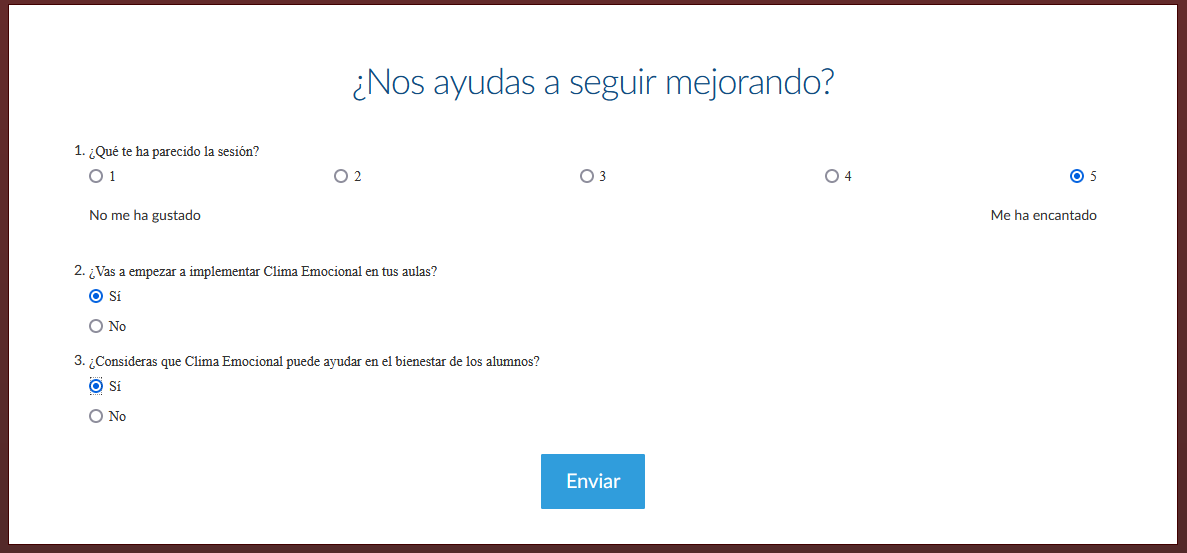 NSLCadiz's tweet photo. 📅Nuestro Dpto. de Orientación ha participado del Webinar "Clima Emocional" de @SMEducamosES.

➡️@RocioSalguero, Virginia y José Manuel (@CSASevilla_) presentaron la herramienta Clima Emocional, para mejorar el bienestar socioafectivo de nuestro alumnado.

♥️¡Nos ha encantado!♥️ https://t.co/JKT3nVsHzv