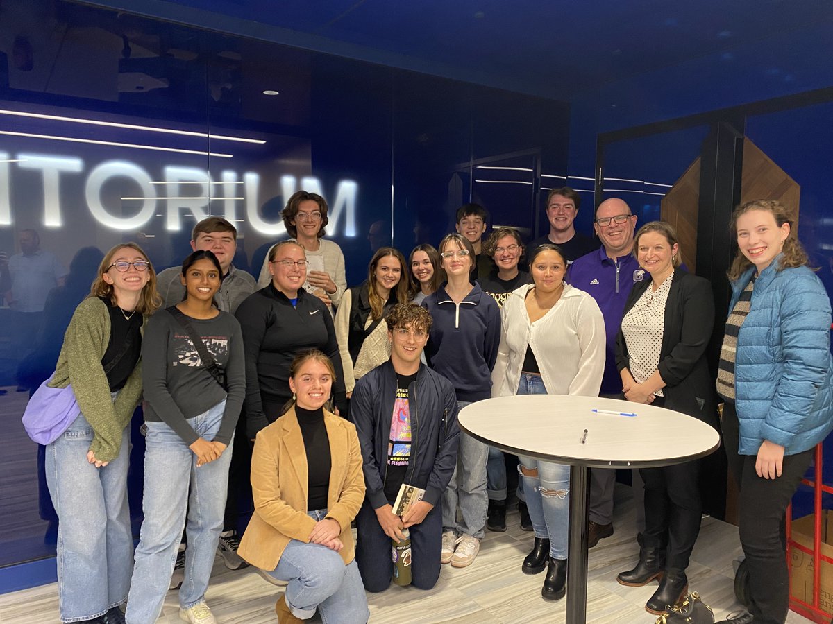 OPSCentralHigh's tweet photo. Mr. Wilson's IB/AP history students attended a lecture by historian Rebecca Erbelding @Creighton University, who works at the US Holocaust Museum in DC. Her book is about the US efforts, led by John Pehle (CHS 1926), to save Jews from the Holocaust. @rebelding  #CHSDowntownProud https://t.co/gZmS0BXLhb
