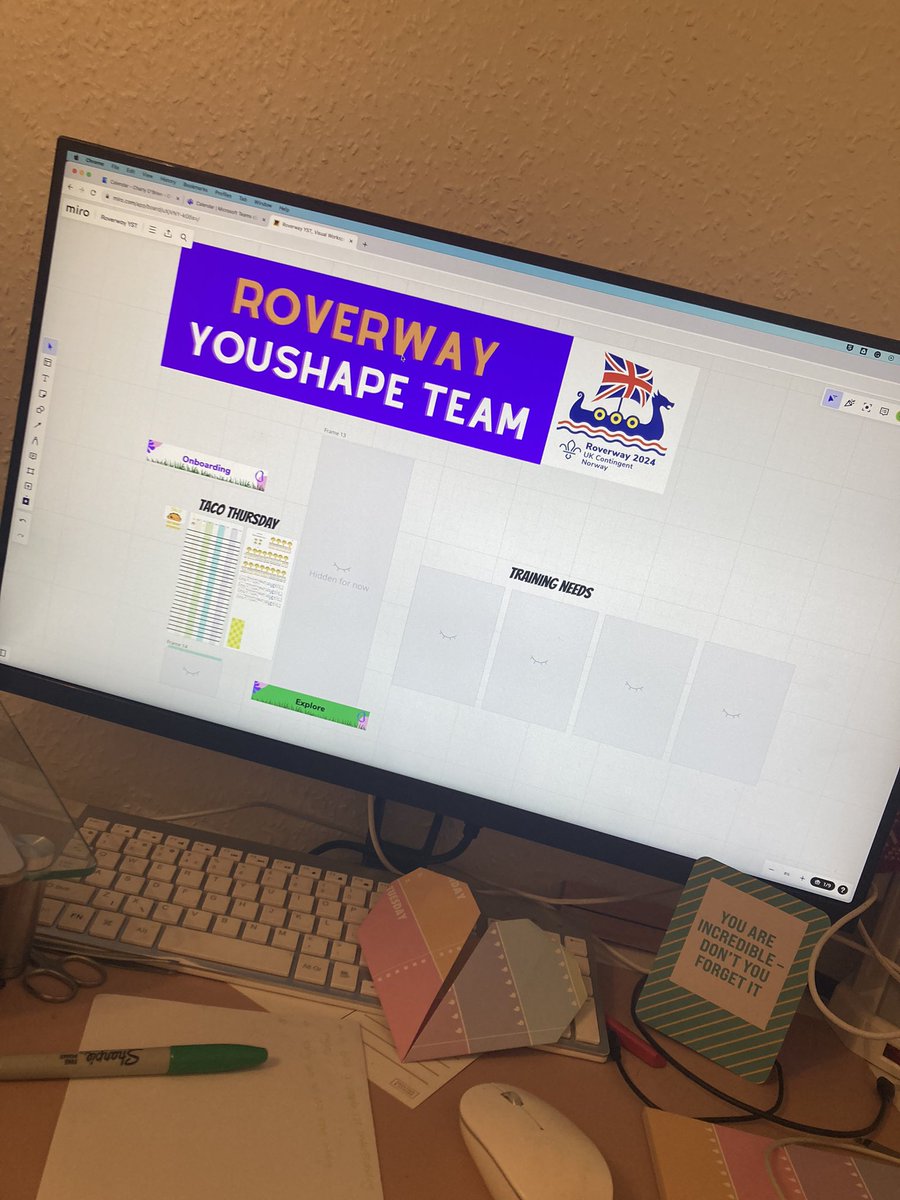 Charlyaobrien's tweet photo. Are you ready? π our first full @UKContingent #Roverway2024 #Youshape Meeting is tonight! https://t.co/aegEHBRoll