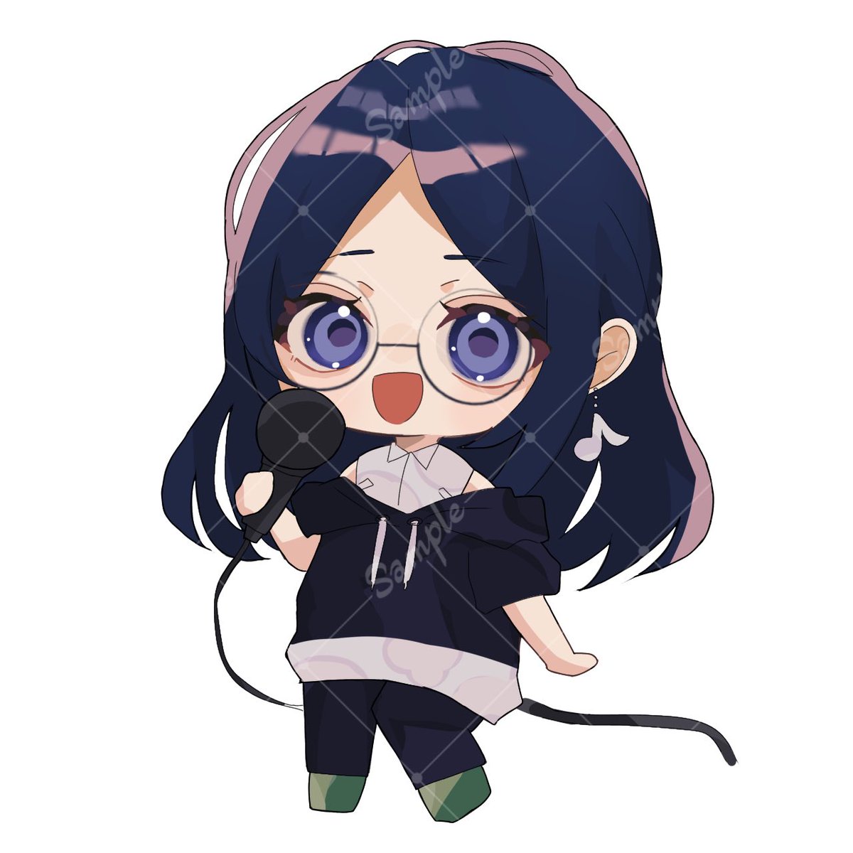 🐶 #納品報告 🐾

可愛い可愛いうちの次女ちゃんの
ちびキャラ描かせて頂きました✋😊

我が子達の配信見に行ってください‼️
この通り‼️ねっ‼️