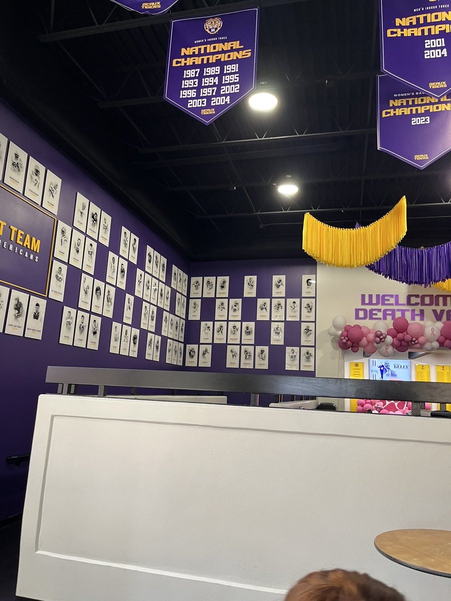 EvaLegardCenter's tweet photo. Lawton Room in Tiger Stadium- more to come! The tour has just started. https://t.co/FS23h5hXwr