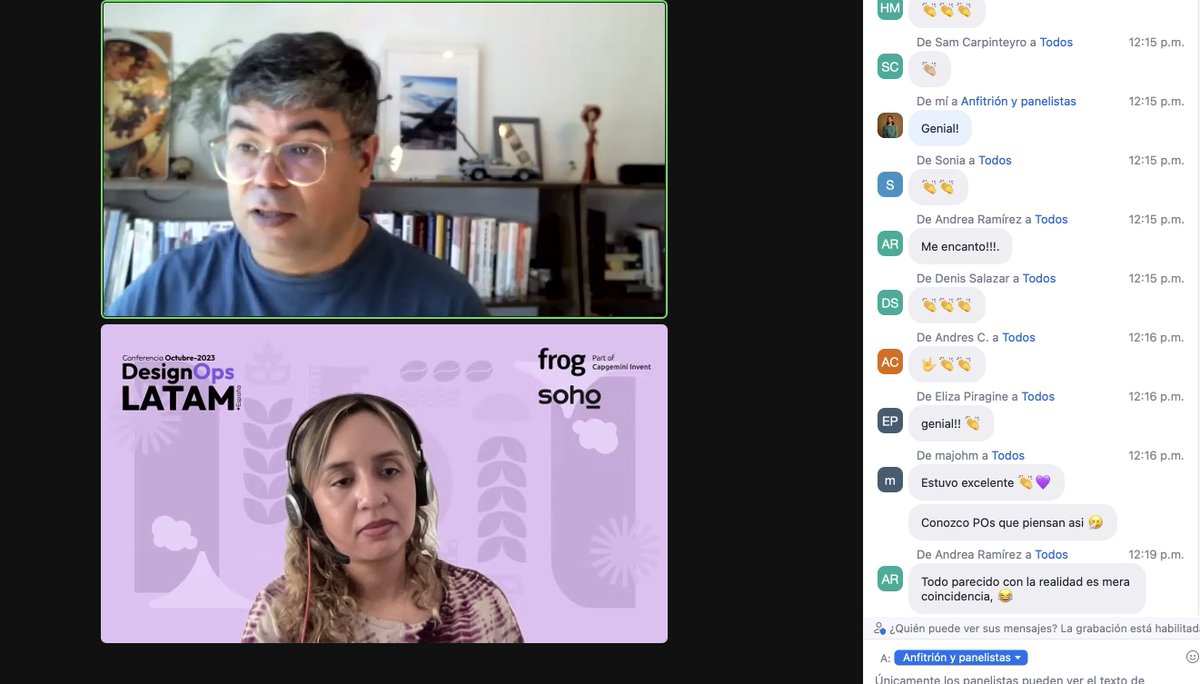 JohanVillalba's tweet image. Que interesante que ha estado la conferencia de Design Ops Latam 🚀
#DesignOps