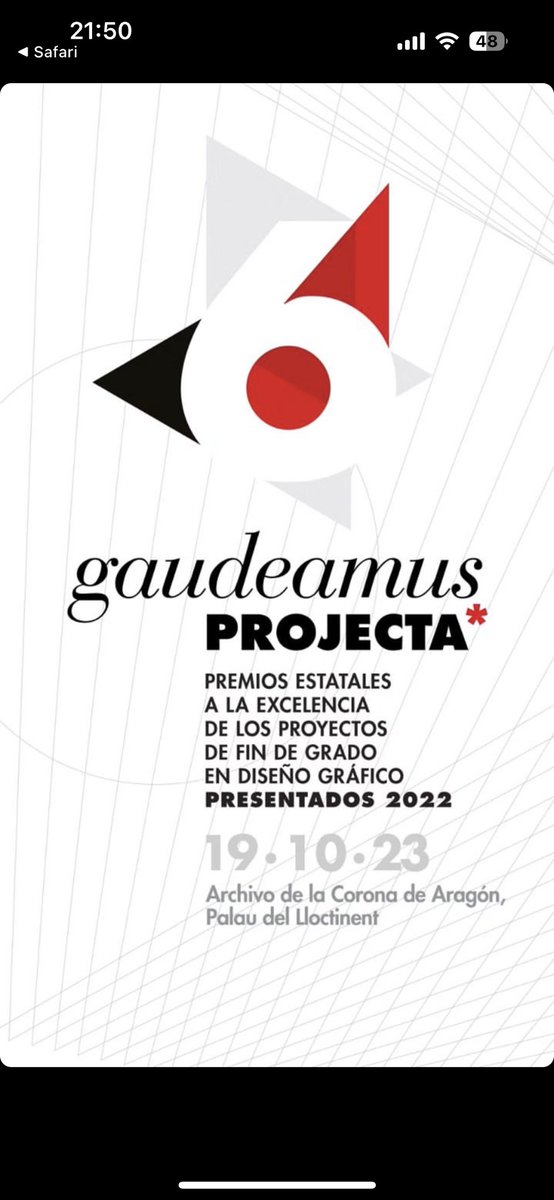 EliaSorianCosta's tweet photo. El @dissenygrafic ha lliurat la 6a edició dels premis #gaudeamusProjecta, una mostra del talent jove al disseny gràfic.
Enhorabona a les persones premiades, i als 24 projectes seleccionats.
Gràcies per l’@icdones a reflexionar sobre el protagonisme femení del disseny
#codgc https://t.co/6QwD5y4Xh9