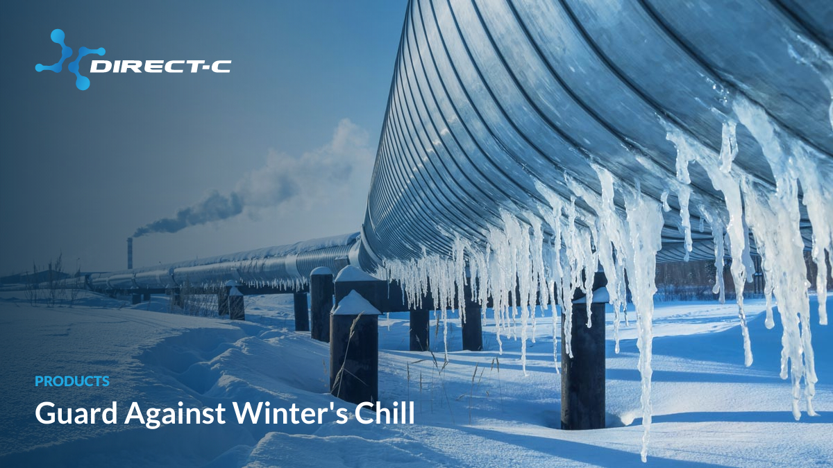 Winterproof with Direct-C and customize low-temperature thresholds for your critical assets. If your heat trace goes offline or your insulation is insufficient, Direct-C's monitoring systems can notify operators preventing costly disruptions. Contact us now! #AssetMonitoring