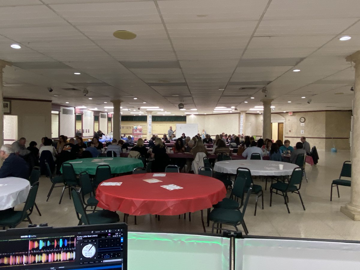 DJ_ANZ's tweet photo. Great fun at Bingo Last night !! At St. Matthew Church! https://t.co/BOl5NLLS2V