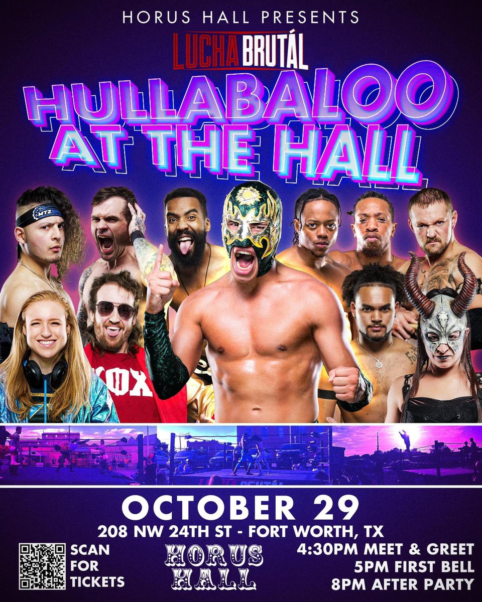 Debut at <a href="/LuchaBrutal/">Lucha Brutál</a> 🎶