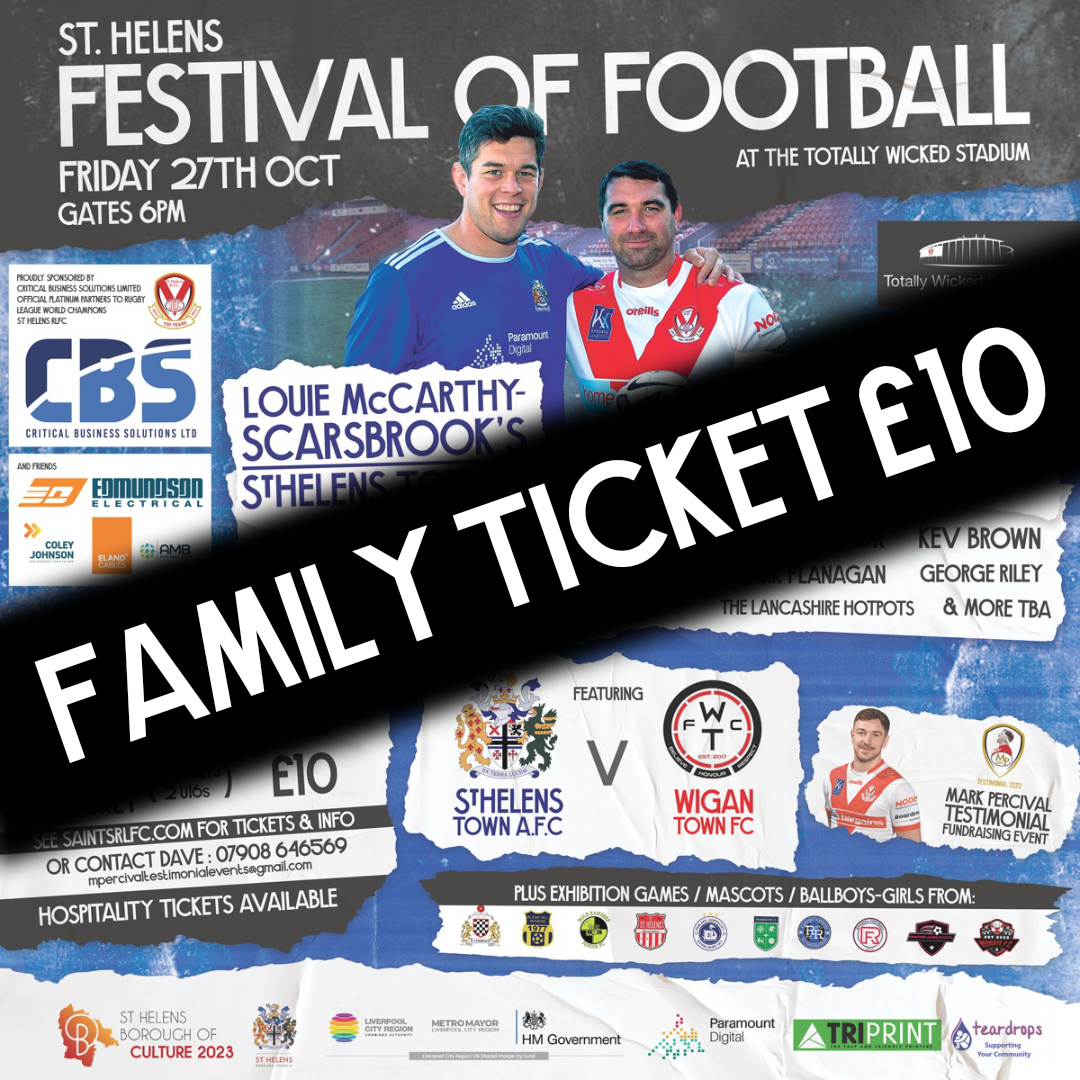 St Helens Town AFC tweet media