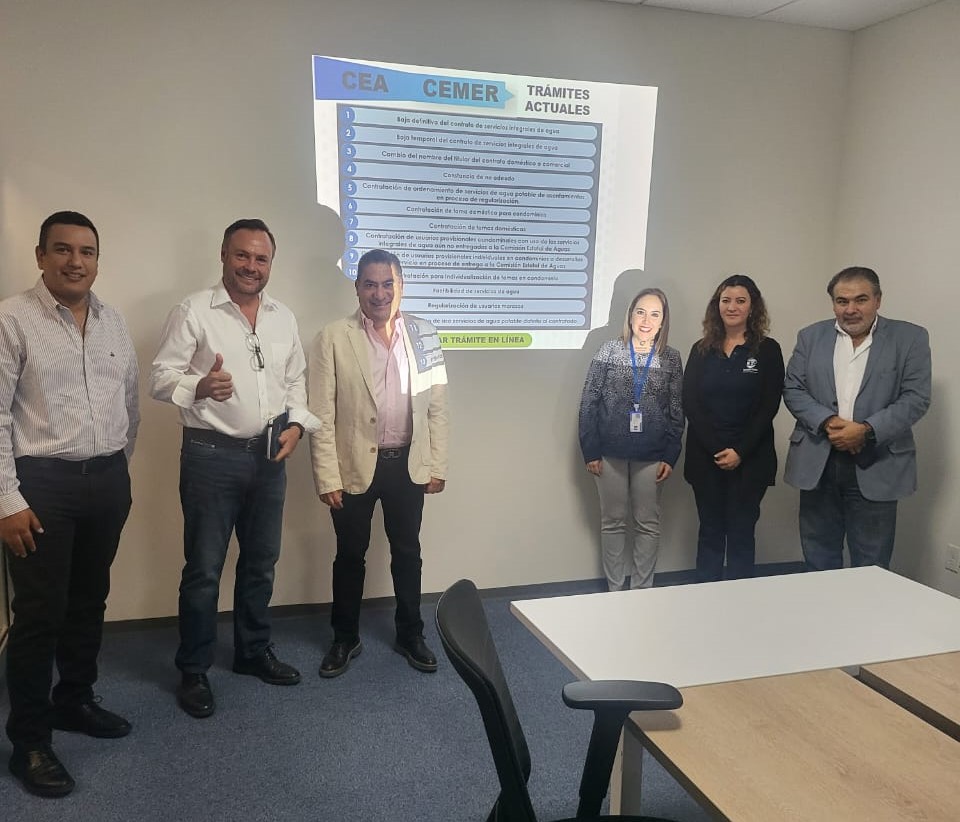 La Comisión de Mejora Regulatoria del Estado de Querétaro asistió a las instalaciones de la Comisión Estatal de Aguas Querétaro  para trabajar en conjunto en la digitalización de sus tramites con el objetivo de beneficiar a todos los ciudadanos.
#contigo