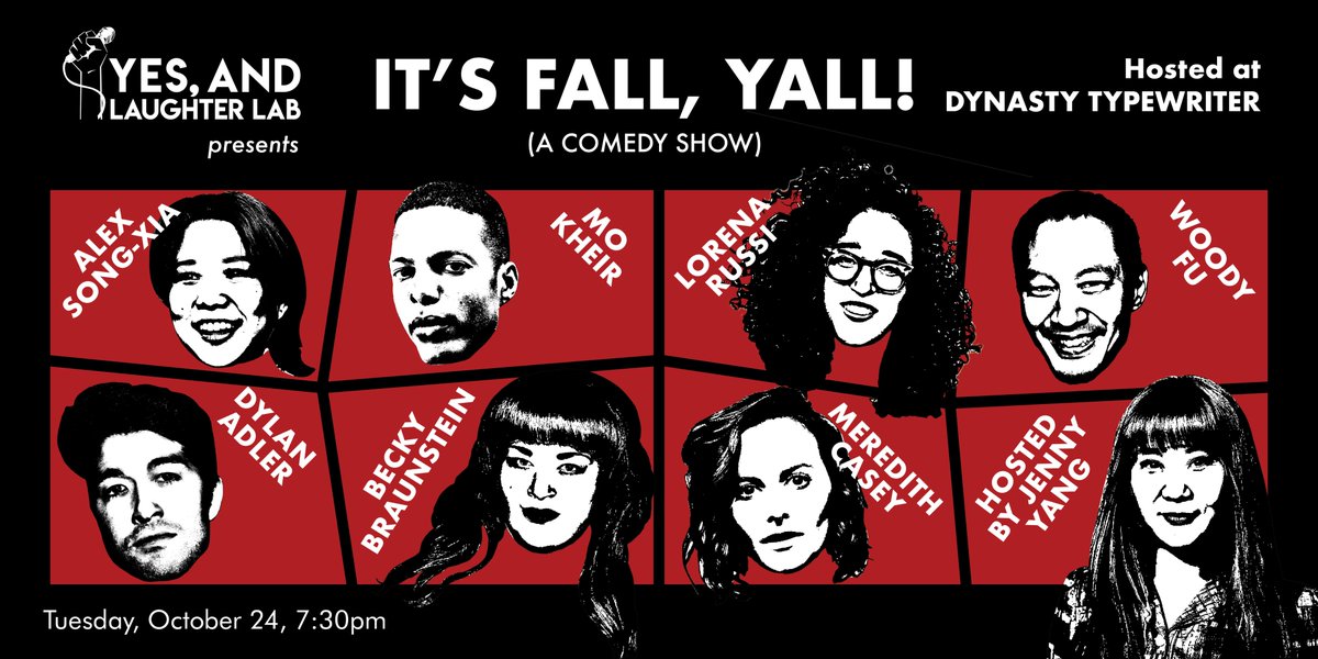 Join us for @YALLcomedy's first ever PUBLIC show next Tues Oct 24 @JoinTheDynasty in L.A.. Get your tickets NOW to come check out these hilarious comedians! 🎟️🔗 ow.ly/COpQ50PYIST