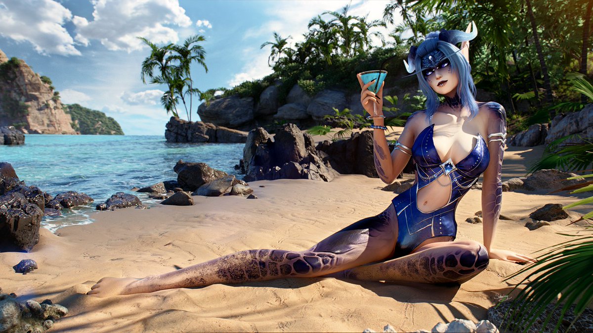 for @C0ffeeAspect 🩵
The final render in the series! Definitely going to continue such thingy next year, stay tuned ;)

RT's are much appreciated! ❤️ 
#Warcraft #WorldofWarcraft #WoW #3Dart #Blizzard