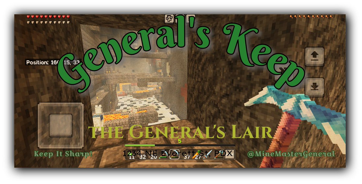 MineMasterGen's tweet photo. Work continues at the General’s Keep (and there are a lot of secrets).
@minecraft
#Minecraft
#MinecraftSurvival
#MinecraftBuilds
#MinecraftBedrock
#GeneralKeep
#GeneralsLair
#MMG
#KeepItSharp https://t.co/uk2zwA7Kgg