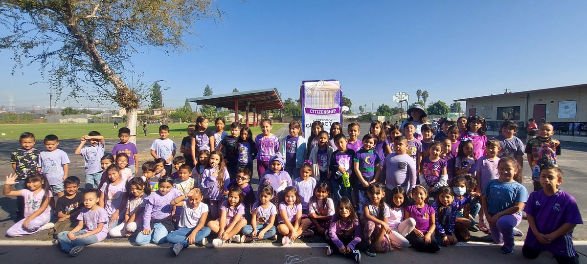 NorthRanchito's tweet image. Pumas are good citizens 💜 #CharacterCountsWeek