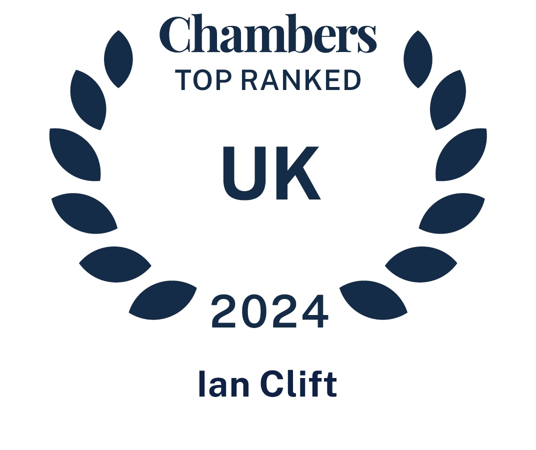 JSP_Solicitors's tweet photo. Ian Clift has been ranked a "Band 1" Lawyer in the latest Chambers UK 2024 Guide.
""You cannot do better than Ian if you are involved in a criminal case...Ian is brilliant with clients and brilliant on the ground. He is a very capable advocate and very astute." - Chambers UK https://t.co/Zd6zqb25vY