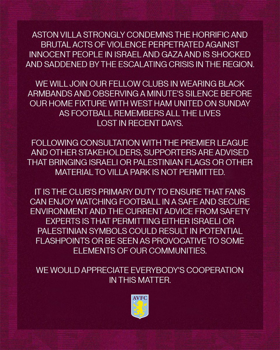 Aston Villa (@avfcofficial) on Twitter photo 