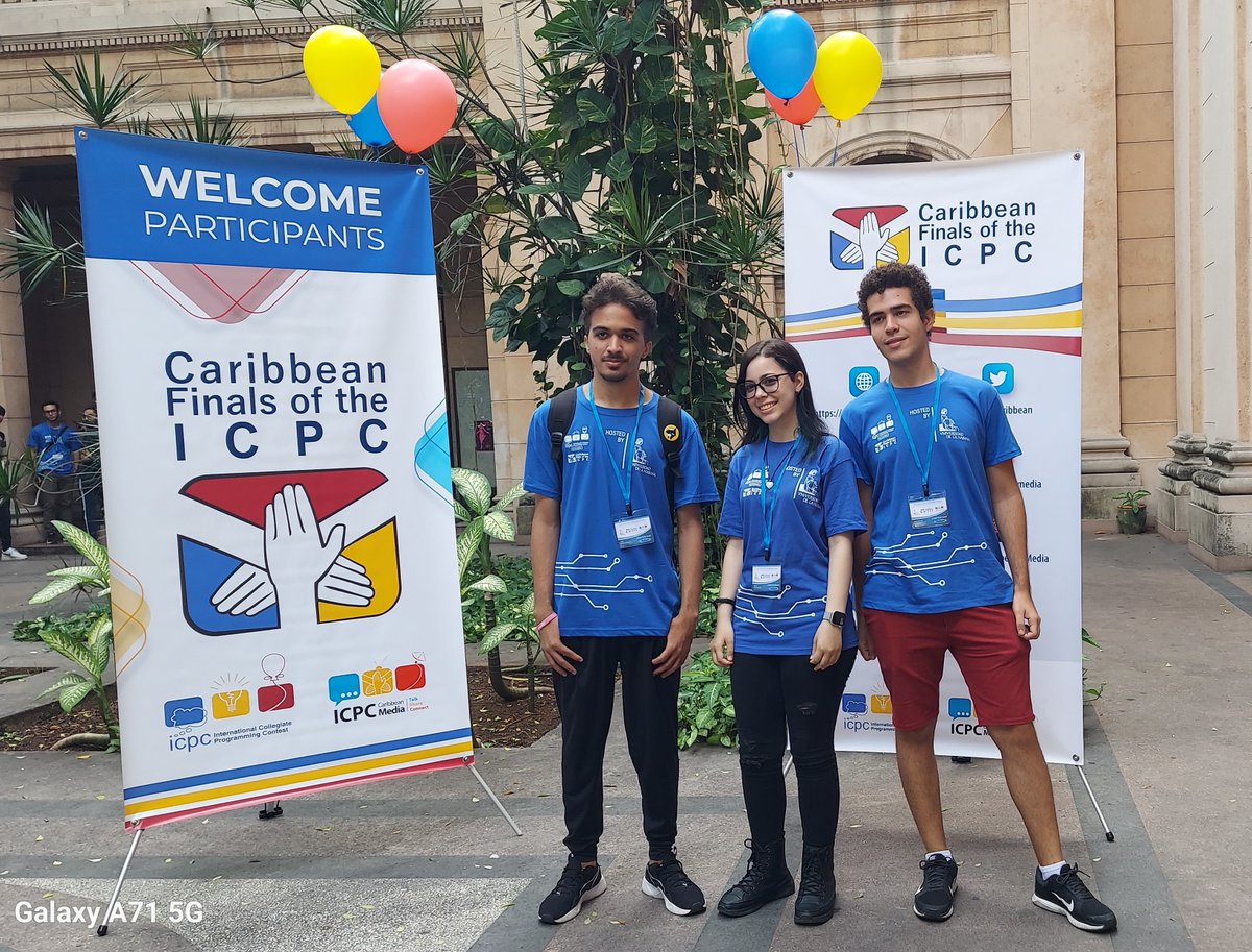 UdeLaHabana's tweet image. En horas de la mañana realizaron su inscripción y compartieron con la Dirección de Comunicación Institucional UH expectativas y cómo se han preparado para enfrentar el reto que implica el #ICPC2023.
#295UH #AlmaSaberEntrega