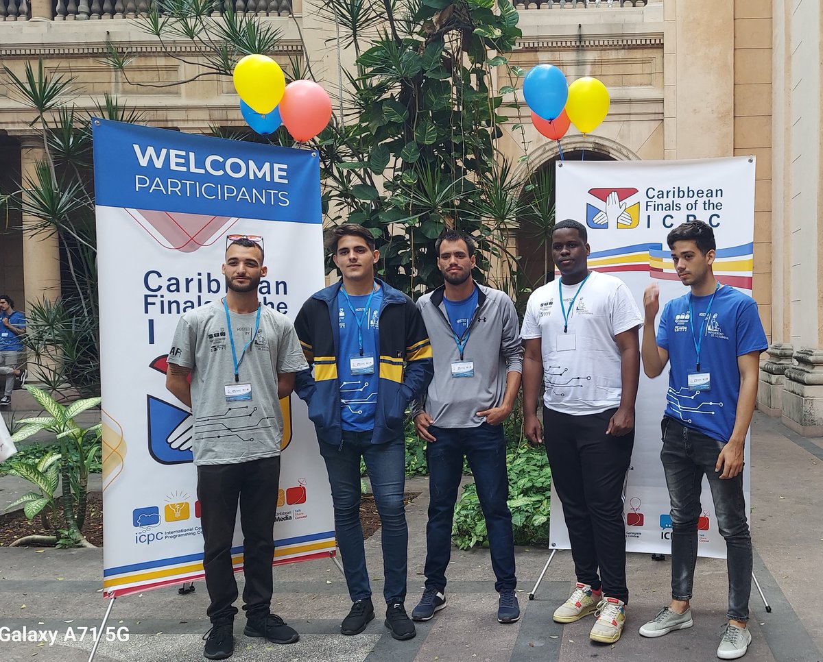 UdeLaHabana's tweet image. En horas de la mañana realizaron su inscripción y compartieron con la Dirección de Comunicación Institucional UH expectativas y cómo se han preparado para enfrentar el reto que implica el #ICPC2023.
#295UH #AlmaSaberEntrega