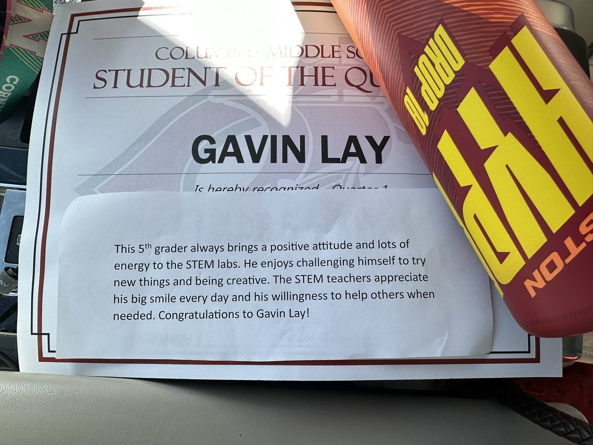louloularue2's tweet image. This kid. Straight As and chosen by his teachers as STEM student of the quarter! 

All this in a new, bigger school with lots of changes. A true leader on and off the field!!

I am so incredibly proud of him. Work hard, Big rewards. #newbat #hypefire #easton