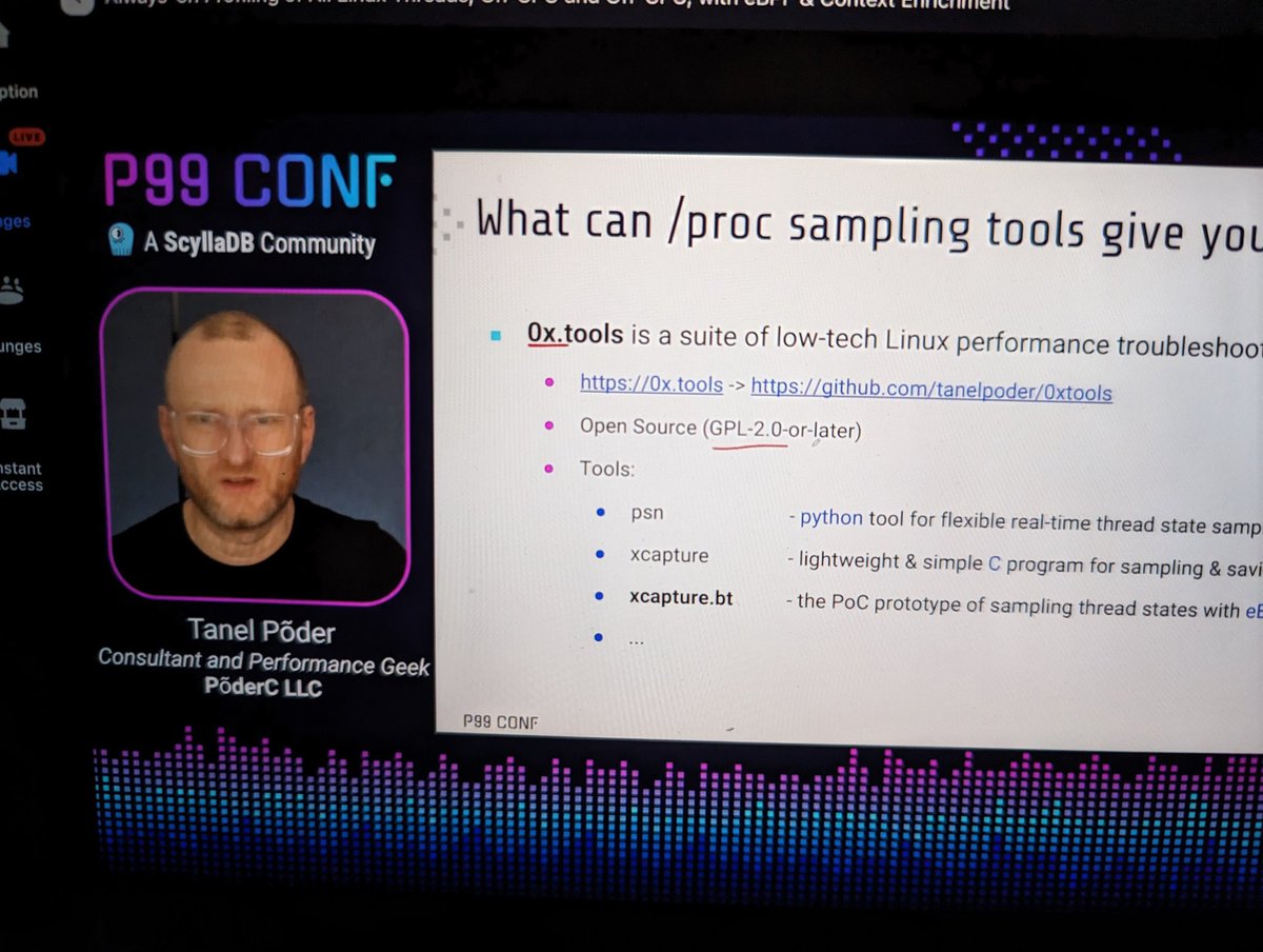 Remind me good old time when i used to see <a href="/tanelpoder/">Tanel Poder 🇺🇦</a> on a real stage