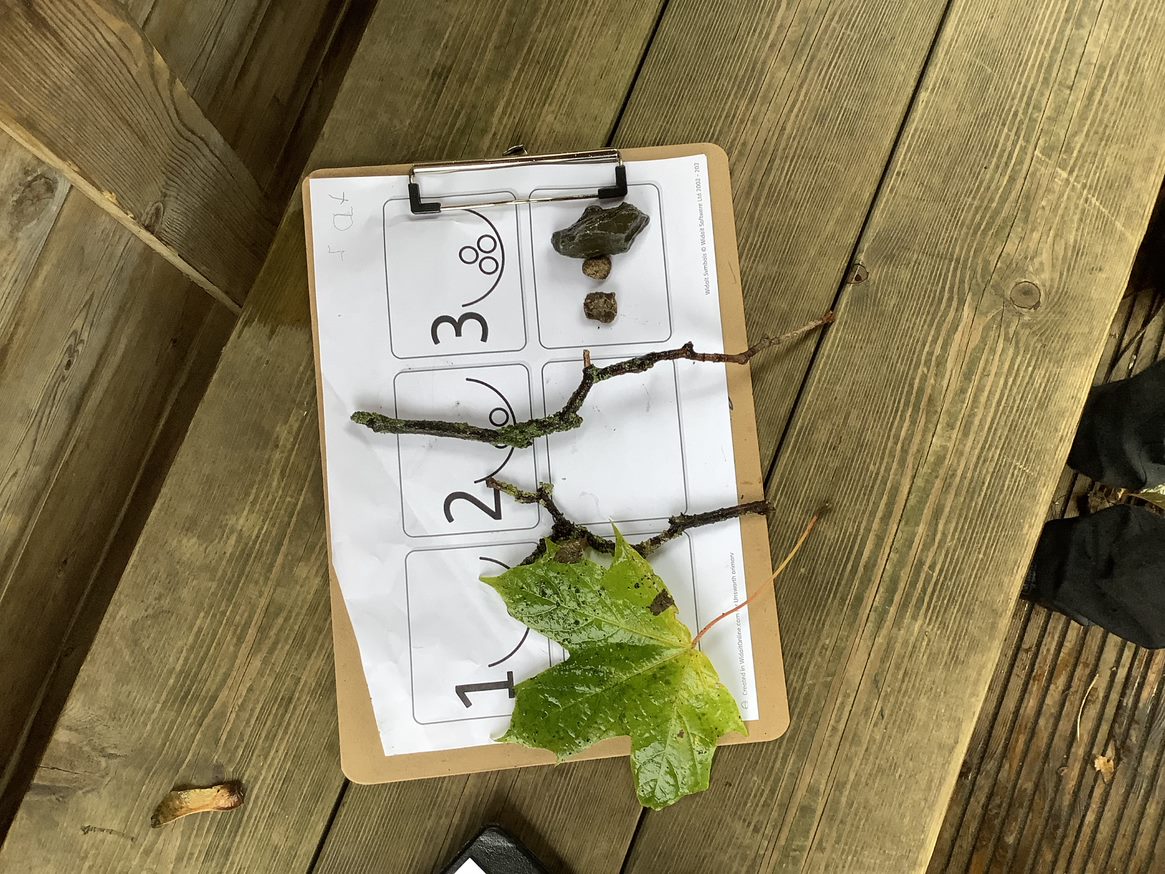 unsworthprimary's tweet photo. "There is no such thing as bad weather, just unsuitable clothing." Raincoats on, wellies on and ready to explore numbers 1,2,3 in our wonderful outdoor environment @unsworthprimary. @WhiteRoseEd #outdoorlearning #learningoutsideoftheclassroom https://t.co/6faDR7Cc7M