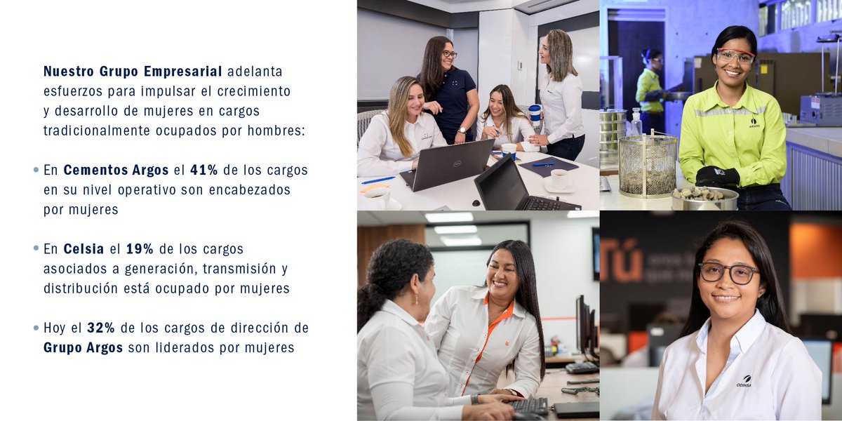 Grupo_Argos's tweet photo. Celebramos junto a nuestros más de 11.500 colaboradores que nuestra compañía fue incluida por segundo año consecutivo en el ranking ‘World’s Best Employers’, elaborado por @Forbes y la firma @StatistaCharts, logrando situarse en el lugar 268 gracias a su estrategia de talento, diversidad e inclusión, siendo una de las dos empresas colombianas con participación en el ranking, que calificó a empresas de 50 países a través de más de 170.000 encuestas.

Conoce más en: https://t.co/QVn44AvUtV