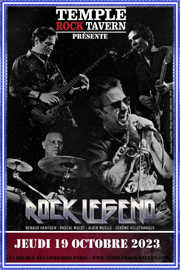 RenaudHantson's tweet photo. Ce soir Rock Legend (Renaud Hantson, Pascal Mulot, Jerome Villefranque et Alain Muelle) joue au Temple Rock Tavern à Paris-Châtelet à partir de 22h, bien entendu « Jumping Jack Flash » des Rolling Stones sera au programme, épicétou !!!!! 😉 https://t.co/deC54gcZHP