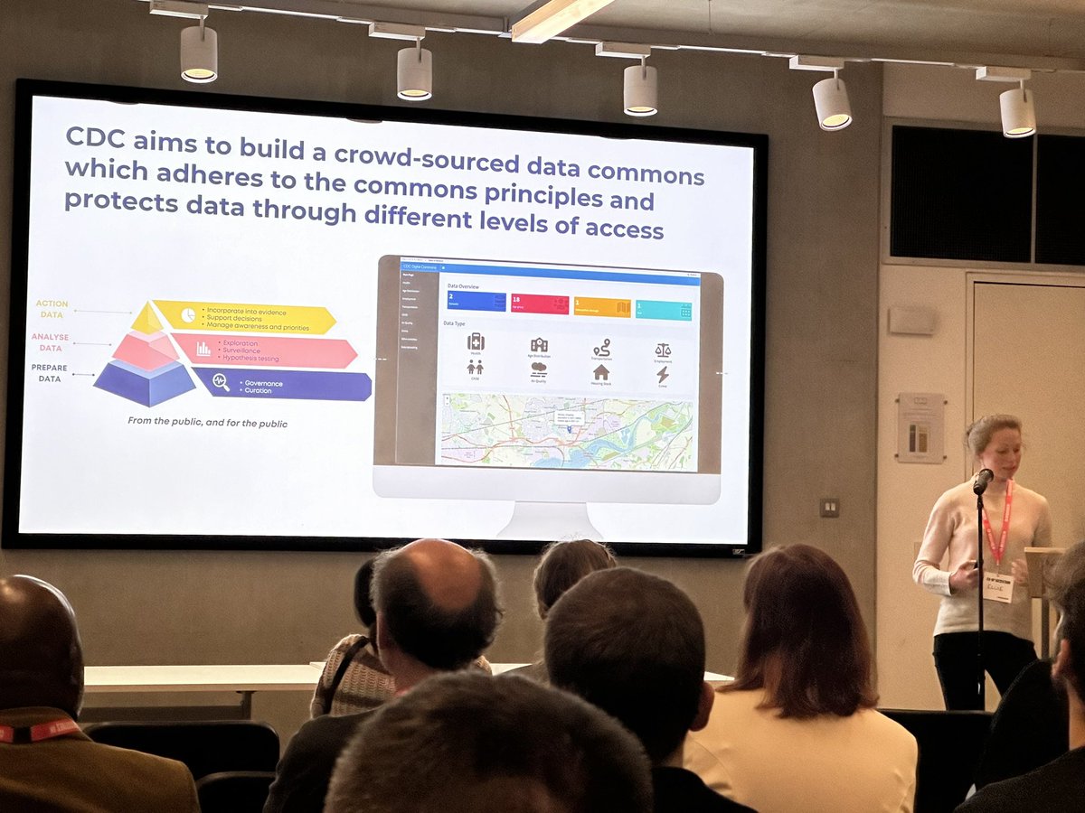 Co-op Hackathon starting. Lots of great pitches, including our digital commons for the <a href="/CivicDataCoop/">LCR Civic Data Cooperative</a> #TechForGood #CoopTech