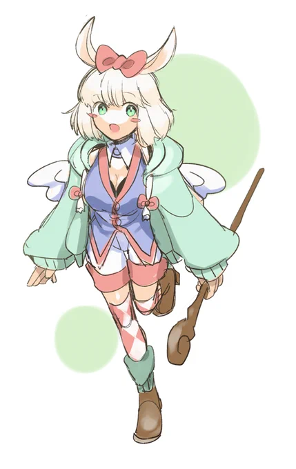 オリキャラらくがき 姫プクソ女 