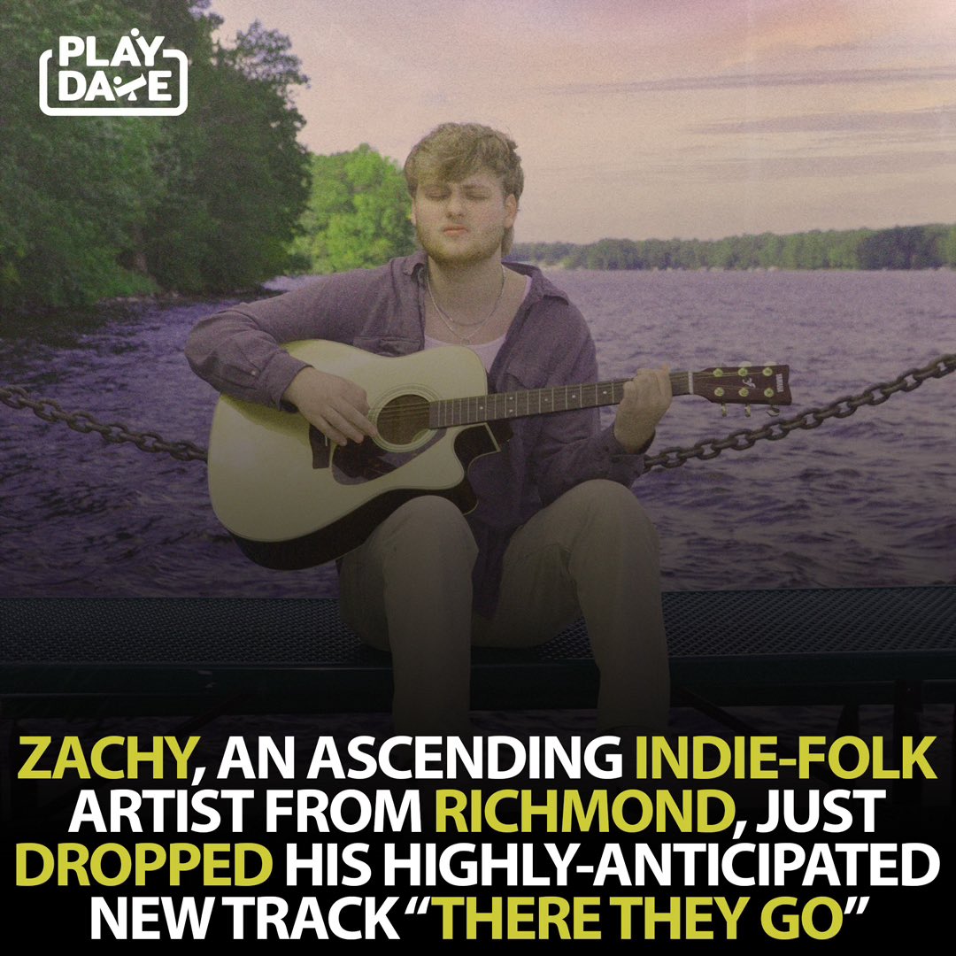 PLAYDATE_MEDIA's tweet photo. Rising star 🌟 @zachyva’s highly anticipated single “there they go” is finally out! https://t.co/P2VhGyN8gc